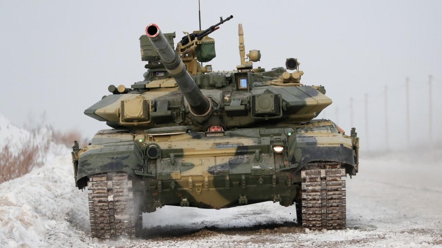 Javelinам не по зубам: в зоне СВО появились новейшие танки Т-90М Прорыв