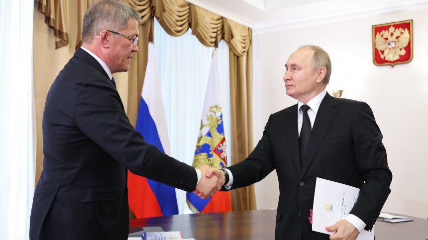 Путин поблагодарил главу Башкирии за трепетное отношение к участникам СВО