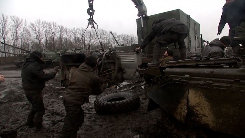 Как ремонтируют технику в полевых условиях в спецоперации на Украине
