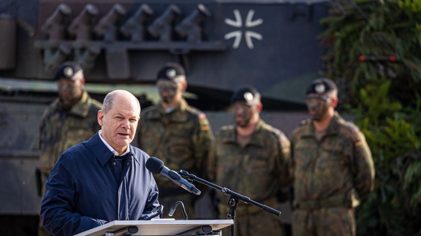 Коллективная ответственность: Шольц назвал условие для поставки Украине танков Leopard 2