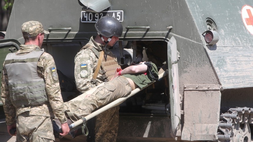 В ЛНР раскрыли число раненых боевиков ВСУ за четыре дня