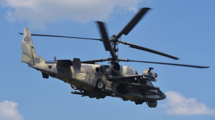 Жесткий контроль: как боевые вертолеты ВС России работают над Угледаром