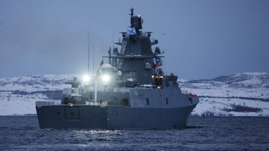 Напряглись все страны НАТО: фрегат Адмирал Горшков пошумел на учениях