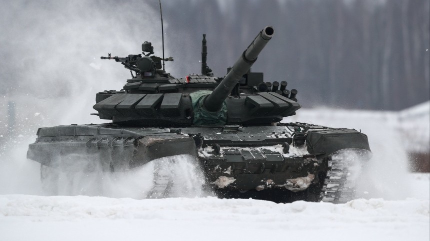 Все в штатном режиме: танки Т-72Б3 громят позиции ВСУ