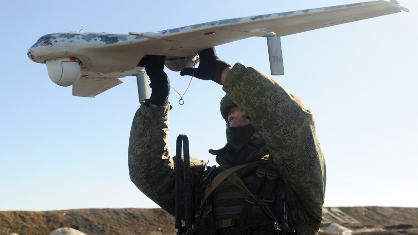 Как ВС РФ уничтожают позиции ВСУ Градами с помощью дрона Элерон-7