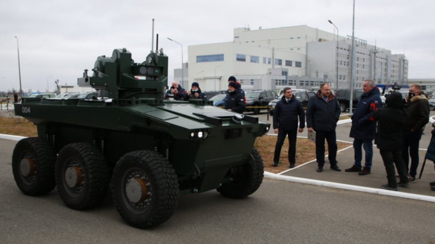 Рогозин: Четыре робота Маркер прибыли в зону спецоперации