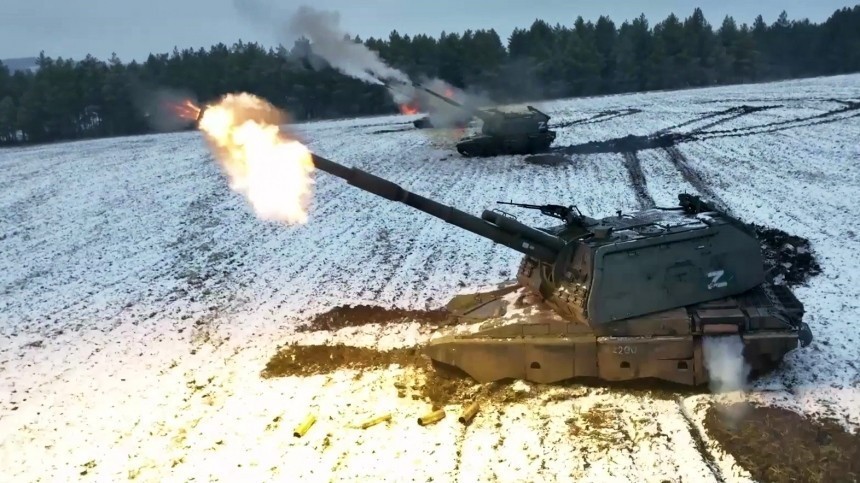 Российские войска значительно продвинулись к Кременной при помощи артиллерии