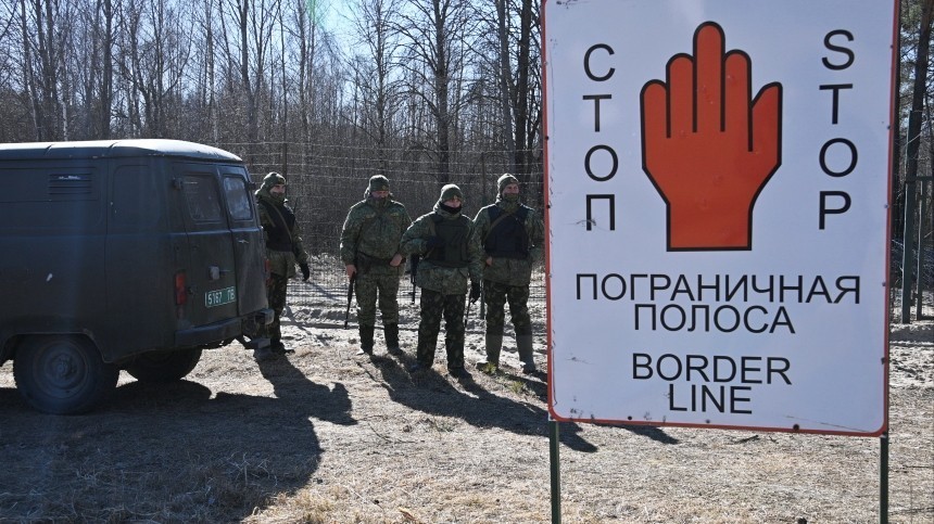 ВСУ приступили к строительству новой линии рвов у границы с Белоруссией