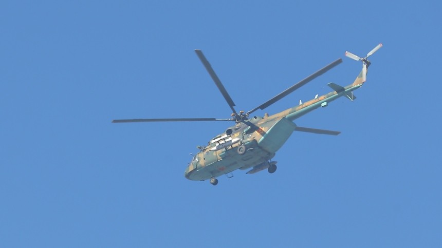 В Воронежской области аварийно приземлился вертолет Ми-8