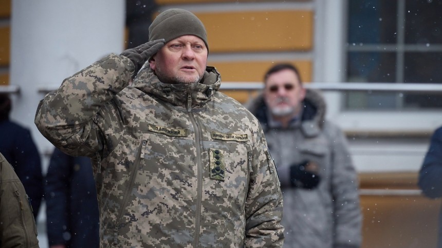 Главком ВСУ Залужный решил держаться за Артемовск до последнего украинца
