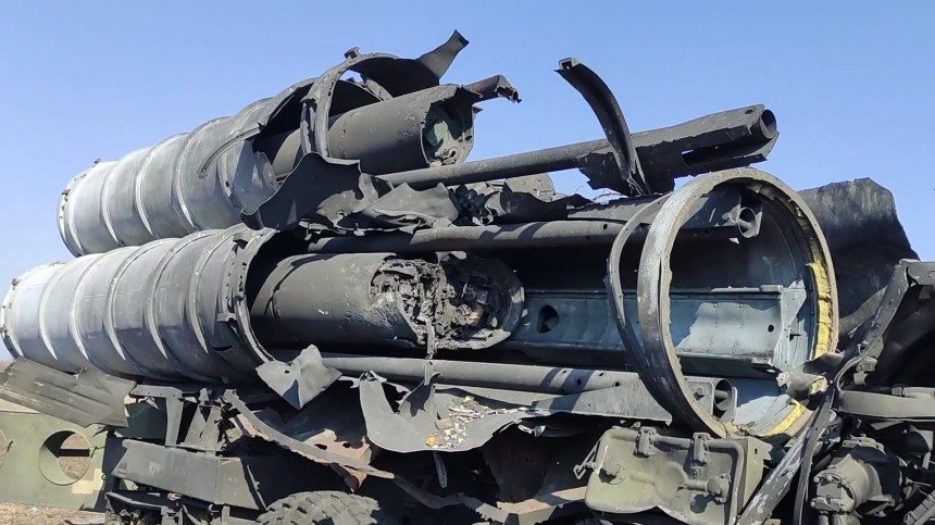 Российские военные уничтожили украинский ЗРК С-300 в ДНР