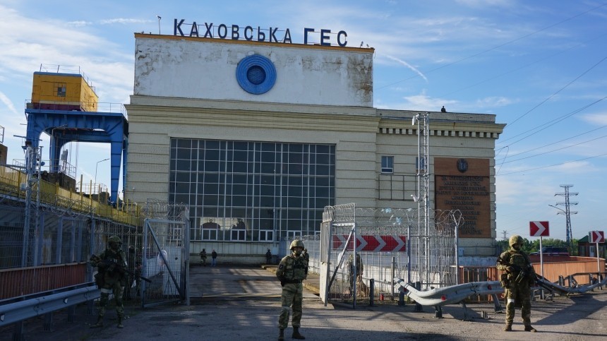 Киев приказал усилить обстрелы Каховской ГЭС