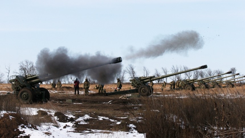 Российские артиллеристы уничтожили две гаубицы ВСУ в Херсонской области
