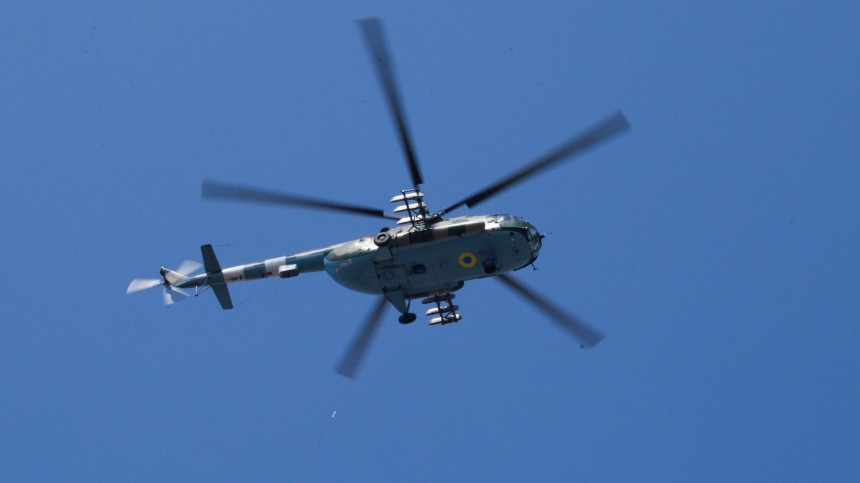 Минобороны: российские войска сбили вертолет Ми-8 ВСУ под Харьковом