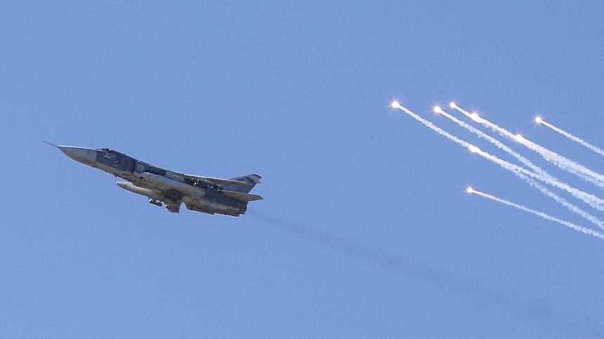 Минобороны: ВКС России уничтожили самолет Су-24 ВСУ под Харьковом