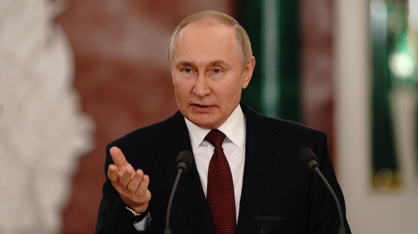 Путин: Россия знает о поставках оружия на Украину