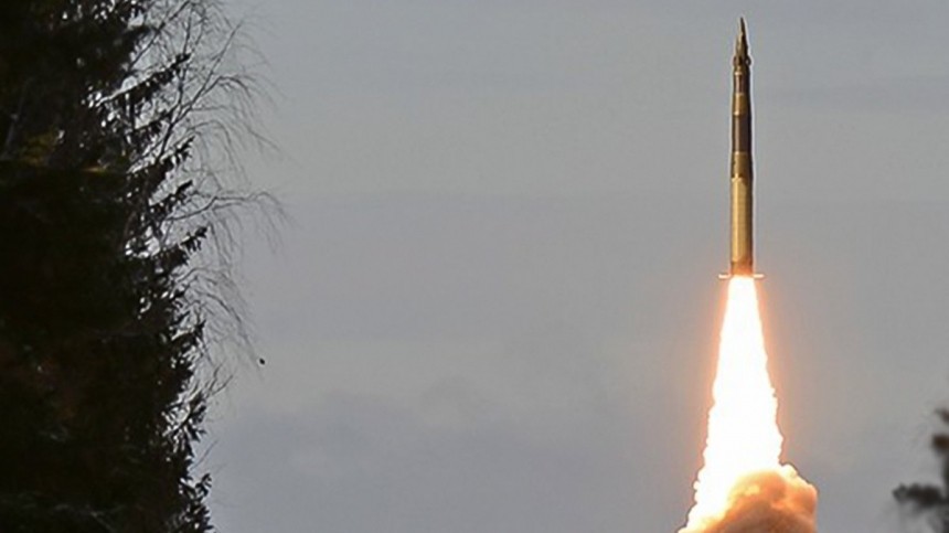 Опубликовано видео с испытательным запуском баллистической ракеты под Астраханью
