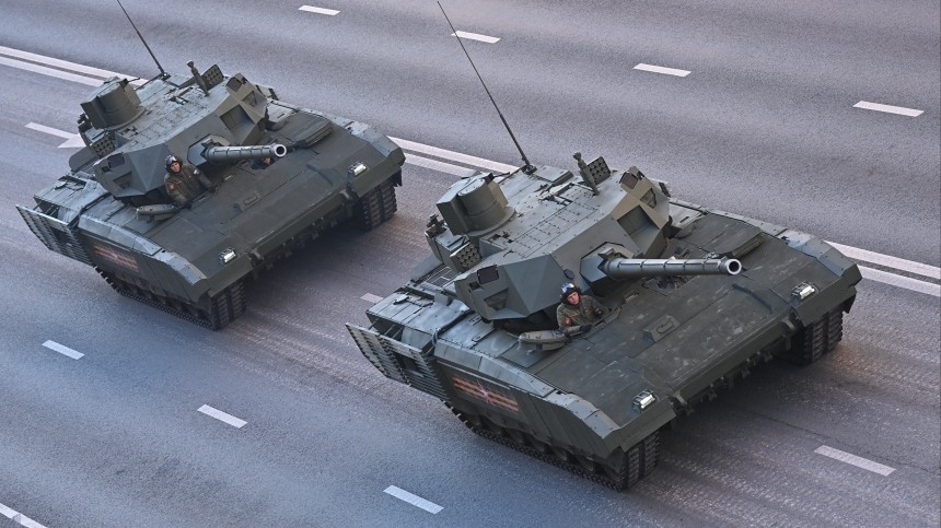 ВС РФ начали использовать танки Т-14 Армата в зоне СВО