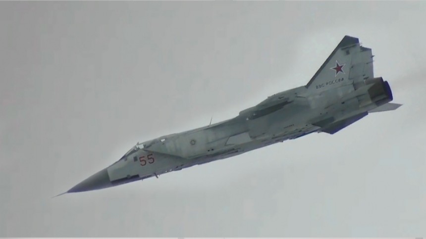 МиГ-31 разбился в районе Мончегорска Мурманской области  эксклюзивные кадры