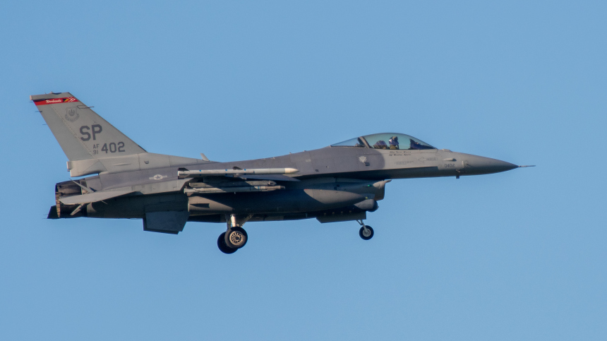 В США раскрыли судьбу американских истребителей F-16 на Украине