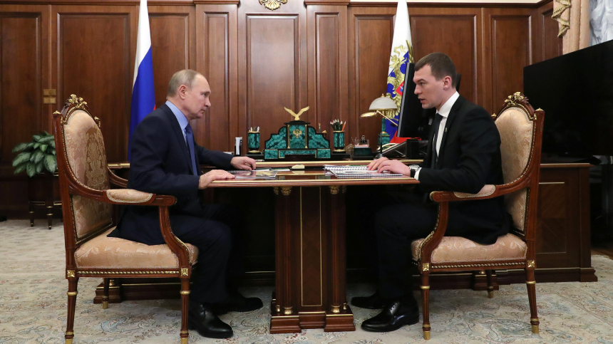 Отечественная разработка: Дегтярев приехал в Кремль с подарком для Путина