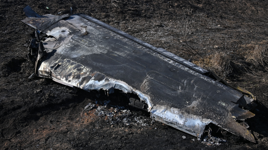 Силы ПВО РФ сбили украинский самолет Су-25 в Запорожской области