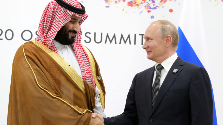 Путин провел телефонный разговор с наследным принцем Саудовской Аравии