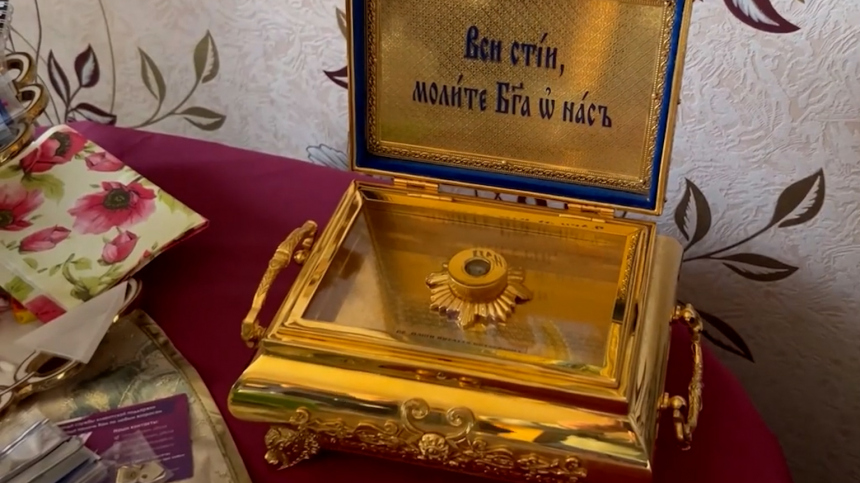 Момент похищения мощей Николая Чудотворца из храма в Ленобласти попал на видео