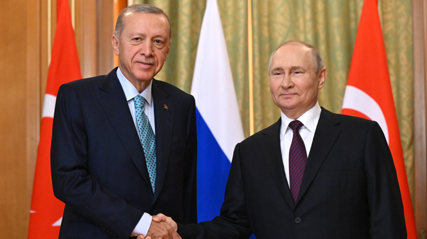 На высшем уровне: какие темы обсуждают Путин и Эрдоган в Сочи