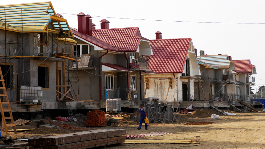 В России строительство коттеджей подорожало на 30%