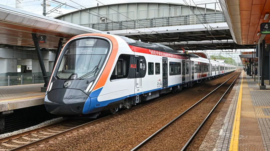 В Москве на линии центральных диаметров вышли новые поезда Иволга