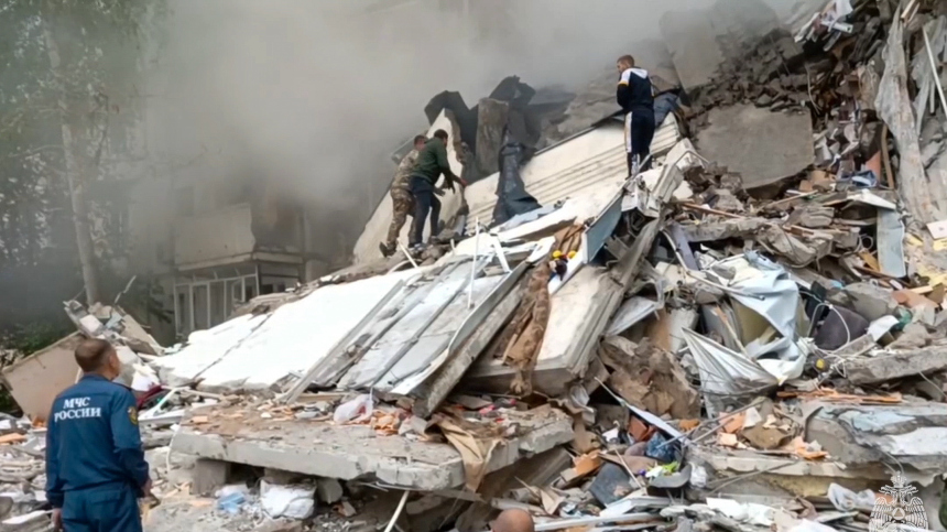Гладков: погибшие при обрушении дома в результате теракта в Белгороде пока не обнаружены