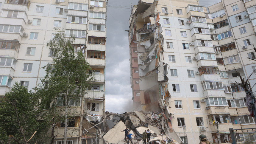 Количество погибших при обрушении дома в Белгороде увеличилось до четырех