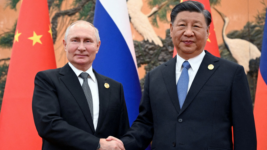 Путин и Си Цзиньпин приняли совместное заявление об углублении партнерства