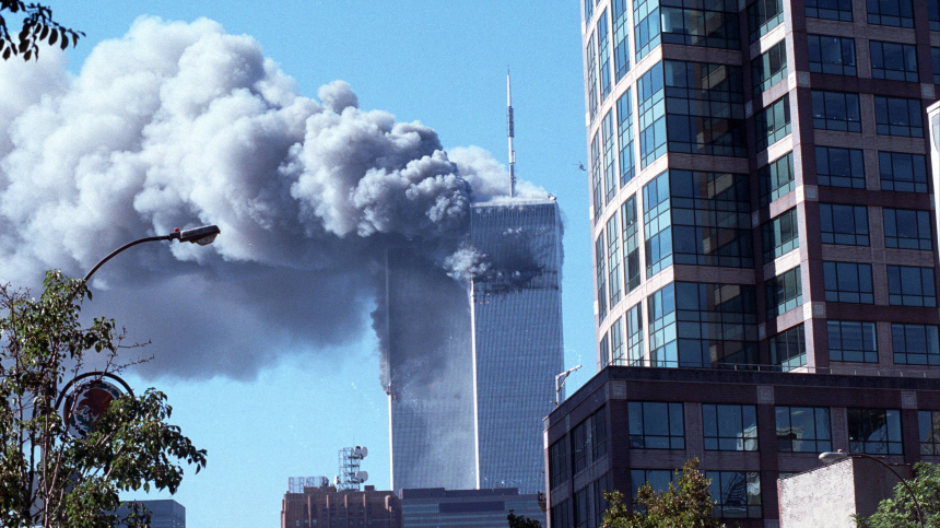 Спустя 23 года: обнародованы новые уникальные кадры теракта в США 11 сентября