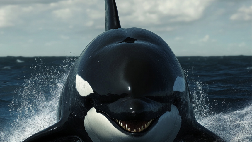 Состояние плохое: косатку выбросило на берег Камчатки