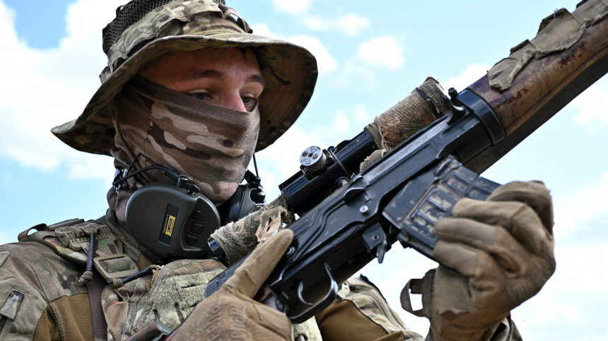 Точным выстрелом: снайперы ликвидировали личный состав ВСУ в районе Тернов