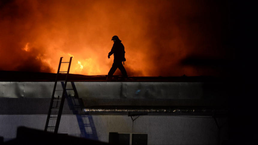 Пожар произошел в хостеле на востоке Москвы