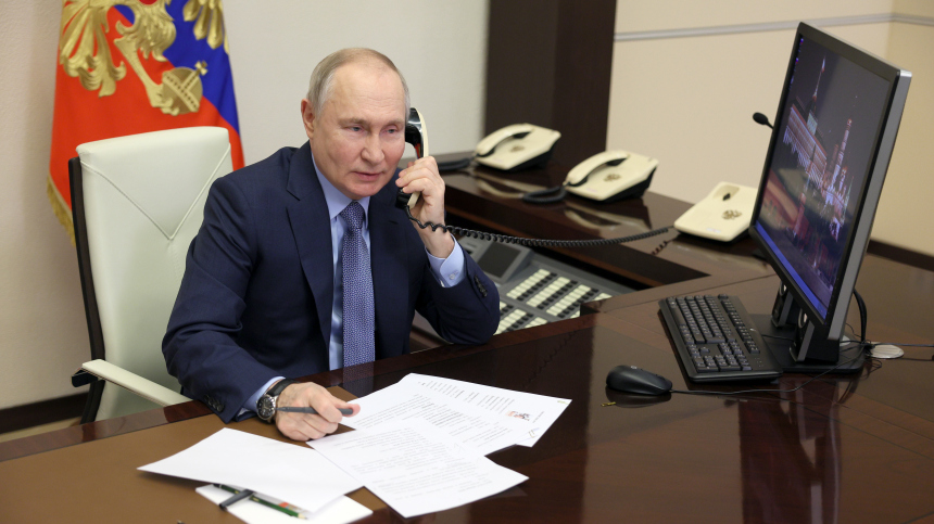 Путин и Лукашенко провели телефонный разговор