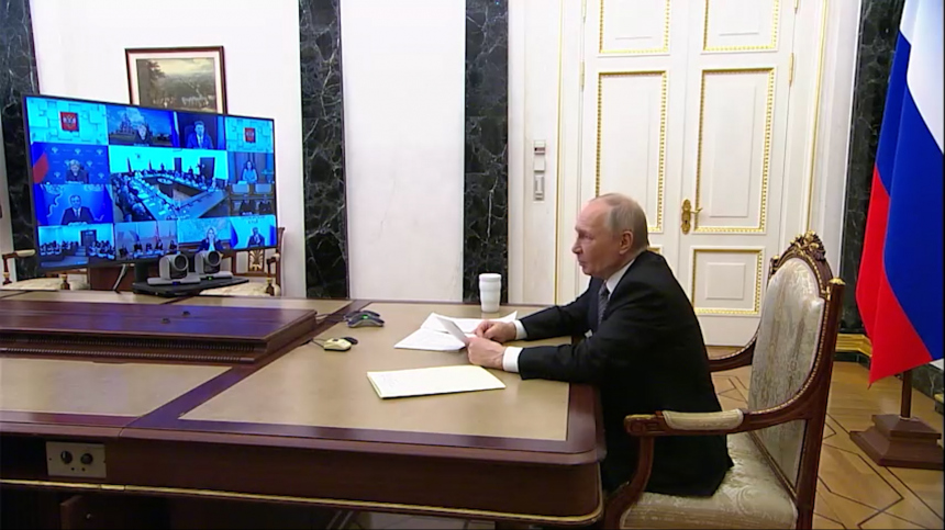 Путин проводит заседание Совета по культуре и искусству