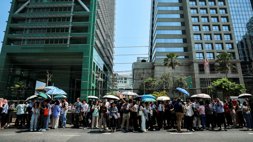 Очевидцы землетрясения в Бангкоке рассказали о первых секундах после трагедии