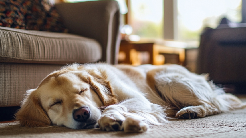 Ночной кошмар: почему нельзя будить питомцев при беге или плаче во сне