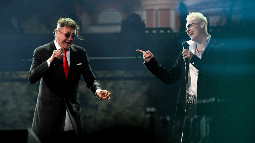 Дружба парочками: SHAMAN и Лепс вышли в свет с возлюбленными