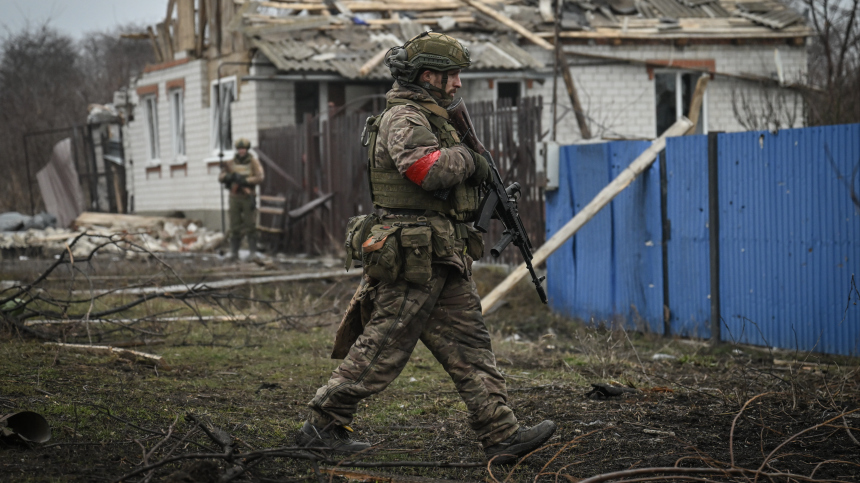 Российские войска освободили Александрополь в ДНР