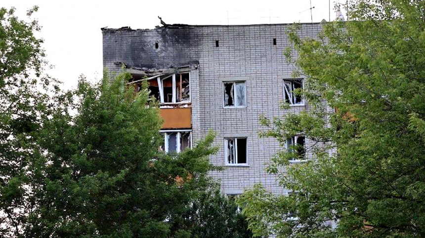 В Липецкой области повреждено 20 квартир после падения обломков беспилотников