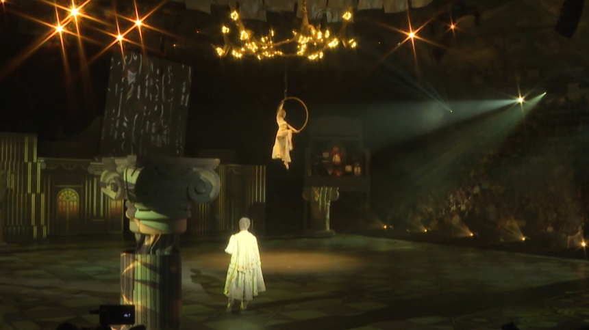 Цирк, балет и театр в одном флаконе: в Москве прошла гала-премьера шоу Сны Пушкина