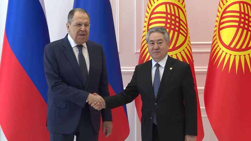 Сергей Лавров встретился с министром иностранных дел Киргизии