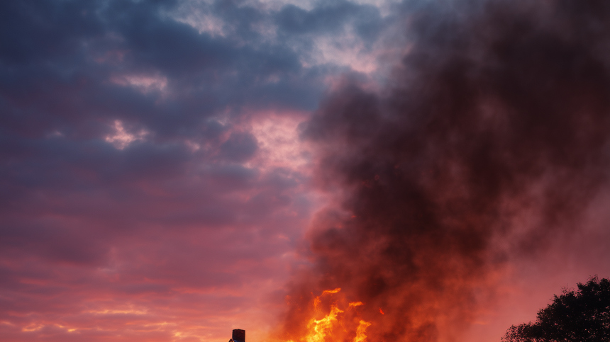 Пожар произошел в отеле в историческом центре турецкой Антальи