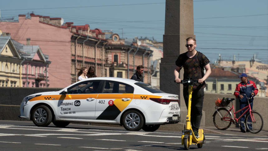 В Петербурге ограничили скорость движения на электросамокатах