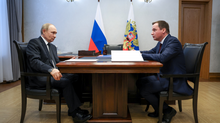 Президент России провел встречу с губернатором Архангельской области